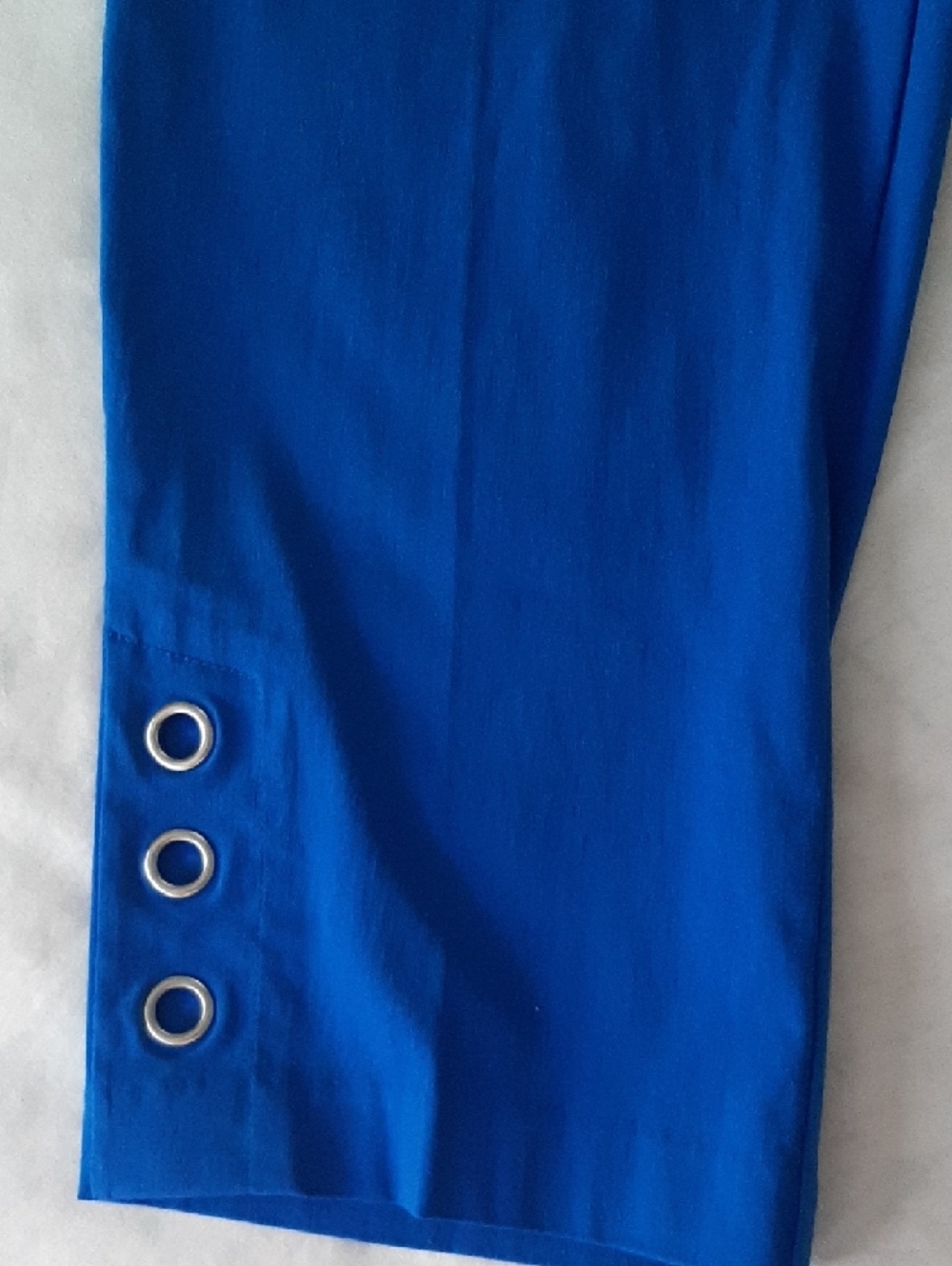 Capri Zac & Rachel Size 10 Royal Sapphire Blue Activewear Beach Or Casual - Picture 4 of 9